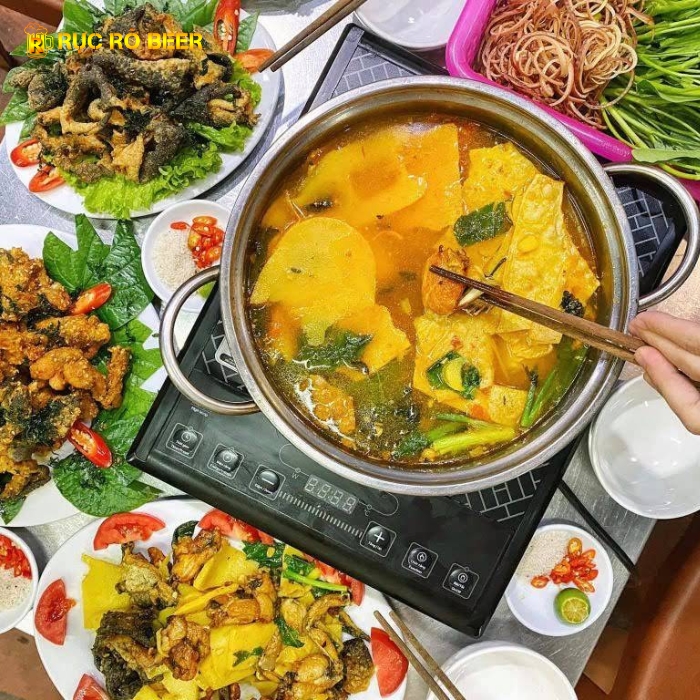 Lau ech mang cay (1)
